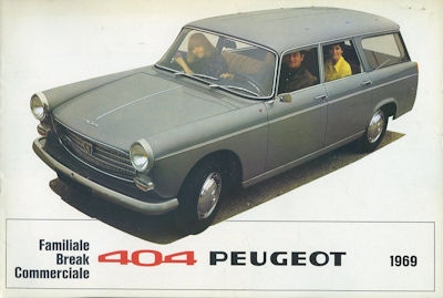 Peugeot 404 Kombi Prospekt 1969