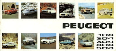 Peugeot program 1974