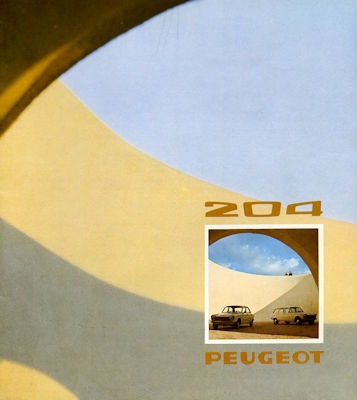 Peugeot 204 brochure 1974