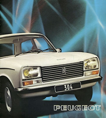 Peugeot 304 Prospekt 1975