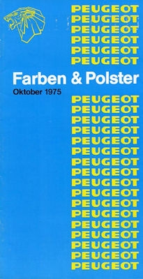 Peugeot Farben 1976