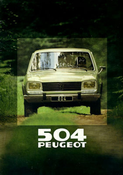 Peugeot 504 Prospekt 1980