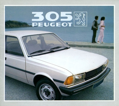 Peugeot 305 brochure 1982