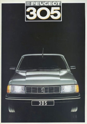 Peugeot 305 Prospekt 1987