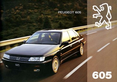 Peugeot 605 brochure 1994