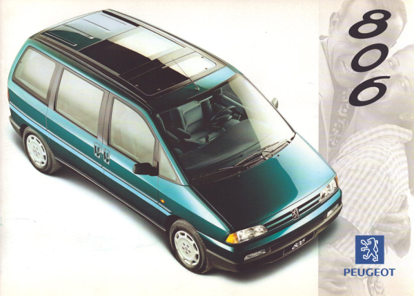 Peugeot 806 Prospekt 1994