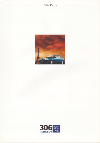 Peugeot 306 Paris Prospekt 4.1995