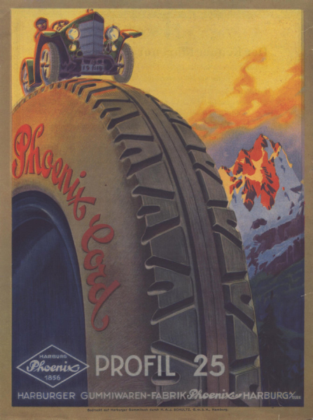 Phönix Reifen Prospekt ca. 1925