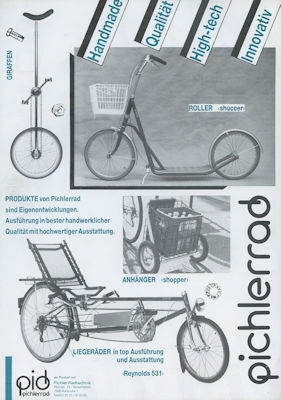 Pichlerrad brochure ca. 1988