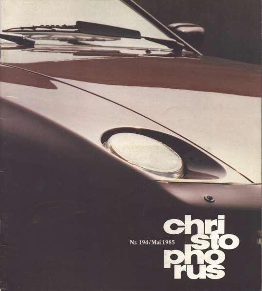 Porsche Christoporus 1985 Nr. 194