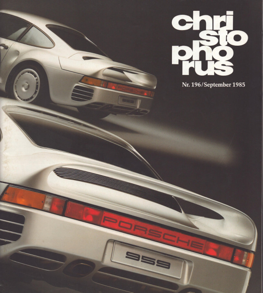 Porsche Christoporus 1985 Nr. 196