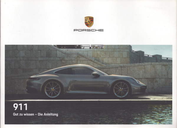 Porsche 911 Typ 992 Bedienungsanleitung 6.2020