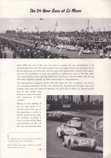 Porsche 356 Prospekt 7.1953 e