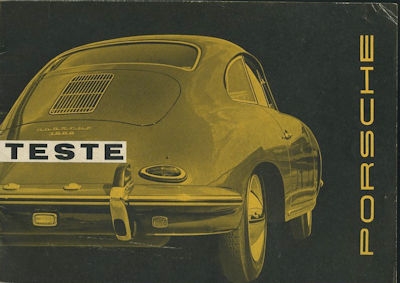 Teste Porsche 356 B S 90 Prospekt 1960