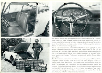 Porsche 901 Prospekt 8.1963