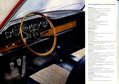 Porsche 911 Prospekt 10.1964