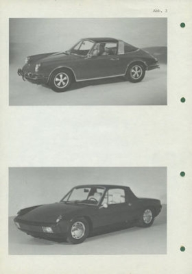 Porsche Verkaufsprogramm 1970