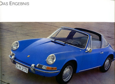 Porsche 911 Prospekt 10.1970