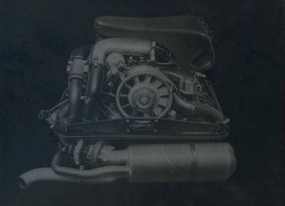 Porsche 911 Turbo Prospekt ca. 1975