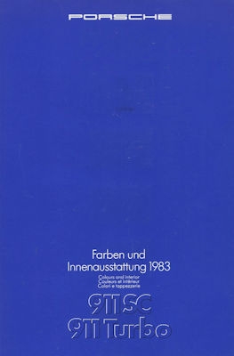 Porsche 911 Farben 1983