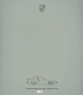 Porsche 944 Prospekt 7.1985