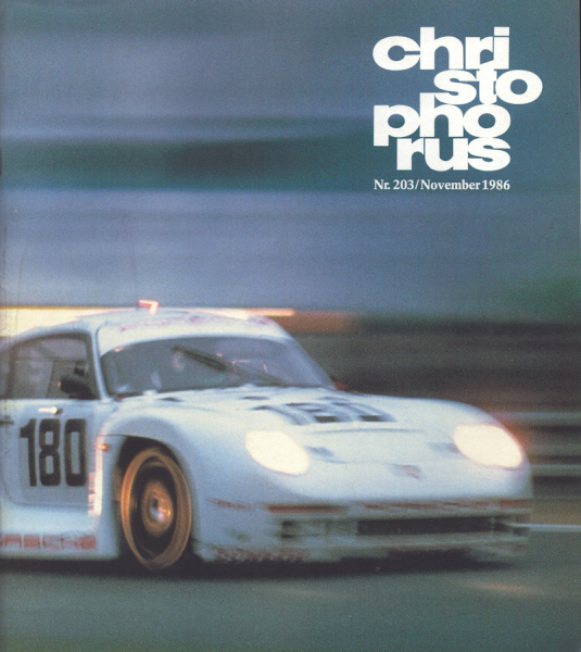Porsche Christoporus 1986 Nr. 203