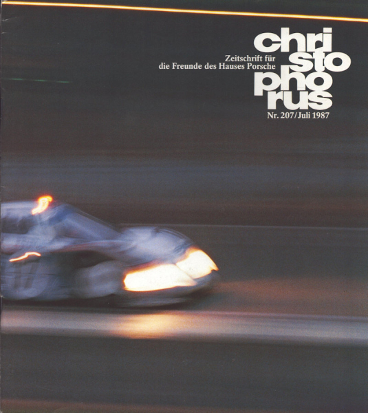 Porsche Christoporus 1987 Nr. 207