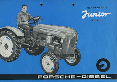 Porsche Diesel Schlepper Junior brochure 9.1962