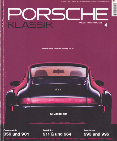 Porsche Klassik Heft 4 von 2.2013