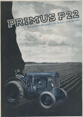 Primus P 22 Prospekt 1930er Jahre