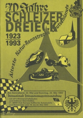 Program Schleizer Dreieck-Rennen / VFV 5.1993