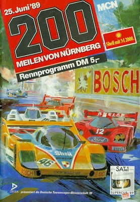 Programm Norisring 25.6.1989