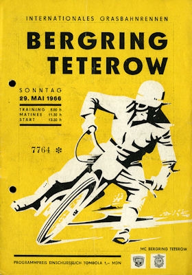 Program 46. Teterower Bergringrennen 29.5.1966