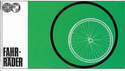 Puch bicycle program ca. 1975