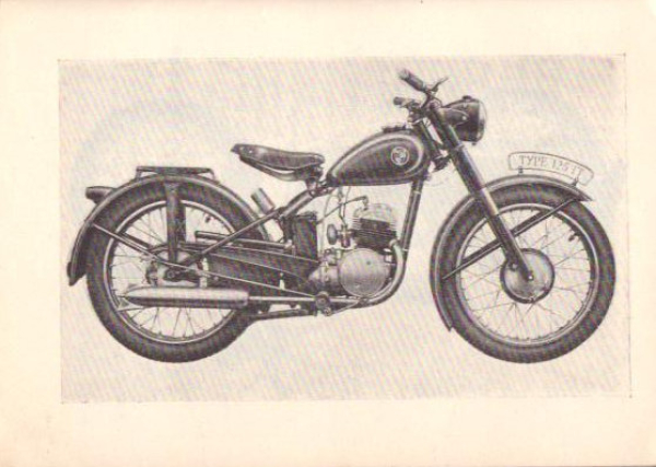 Puch Typ 125 TT Bedienungsanleitung ca. 1950