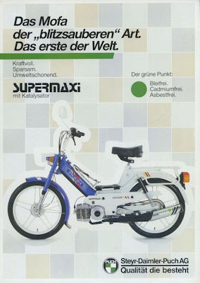 Puch Supermaxi Programm ca. 1987