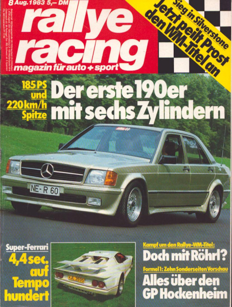 Rallye Racing 1983 Heft 8