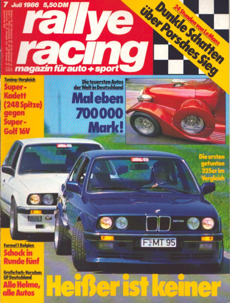 Rallye Racing 1986 Heft 7