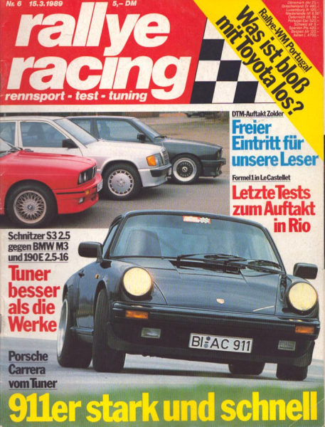 Rallye Racing 1989 Heft 6