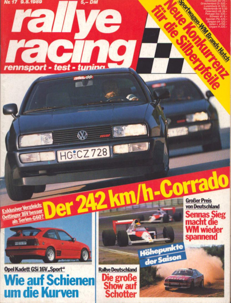 Rallye Racing 1989 Heft 17