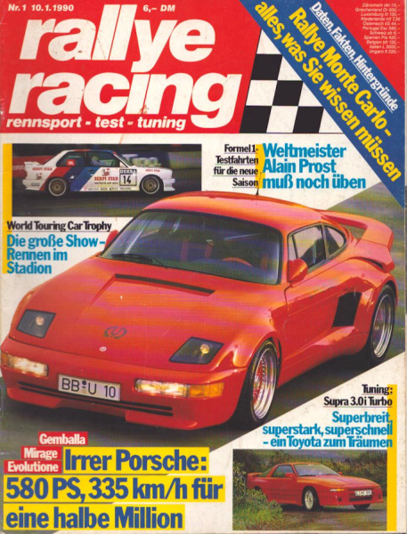 Rallye Racing 1990 Heft 1