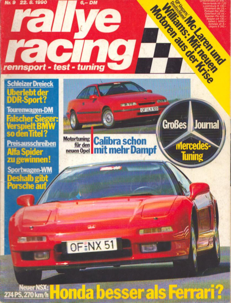 Rallye Racing 1990 Heft 9