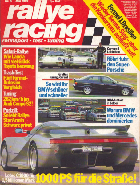 Rallye Racing 1991 Heft 5