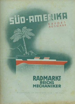 Radmarkt und Reichsmechaniker 1938 Nr. 2475