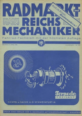 Radmarkt und Reichsmechaniker 1940 div. Zeitschriften