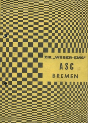 Weser-Ems Nachorientierungsfahrt Ausschreibung und Ergebnislisten 14./ 15.10.1967