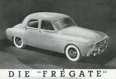 Renault Frégate brochure 1.1951