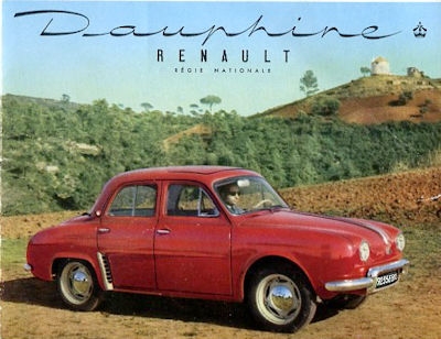 Renault Dauphine brochure 1956