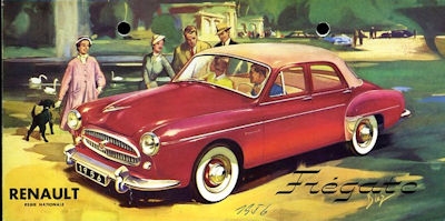 Renault Frégate brochure 1956