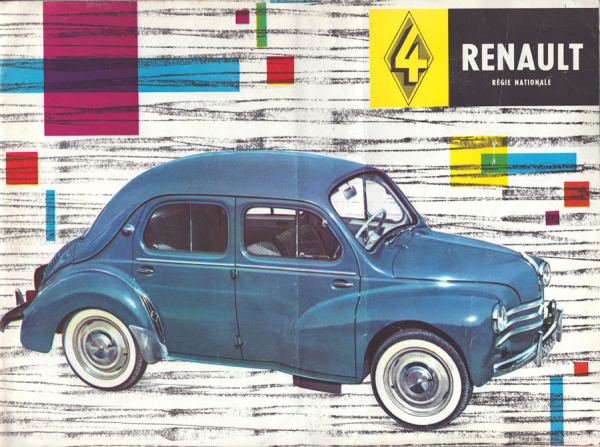 Renault 4 CV Prospekt 1959